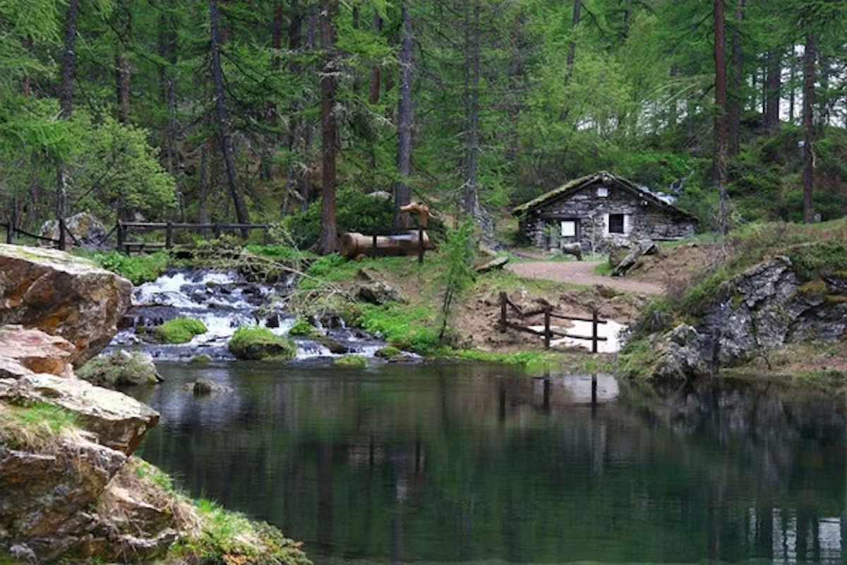Lago Pellaud – vicino a Fenat, Valle d'Aosta