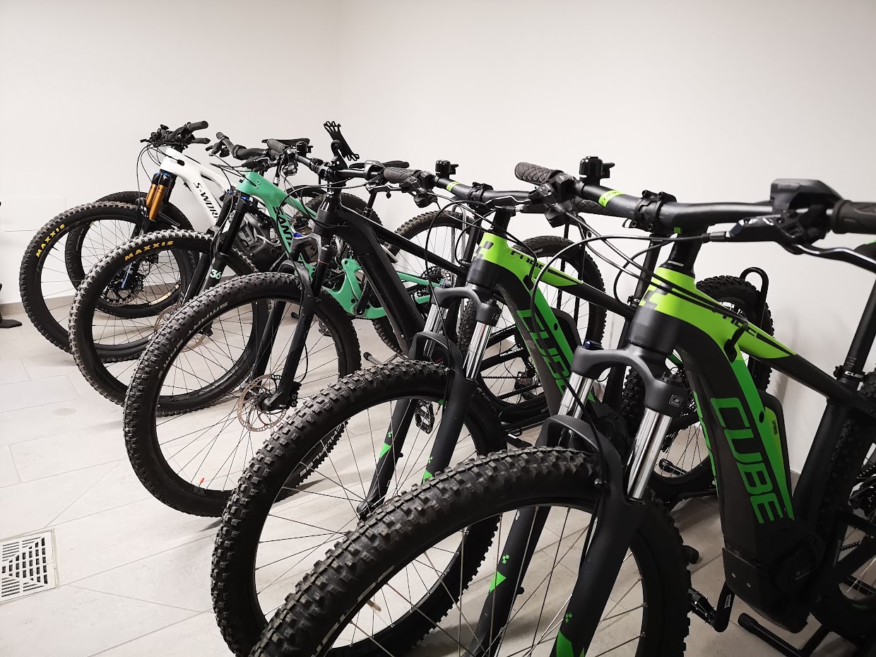 E-mountain bike a noleggio presso Fenat Alpine Living